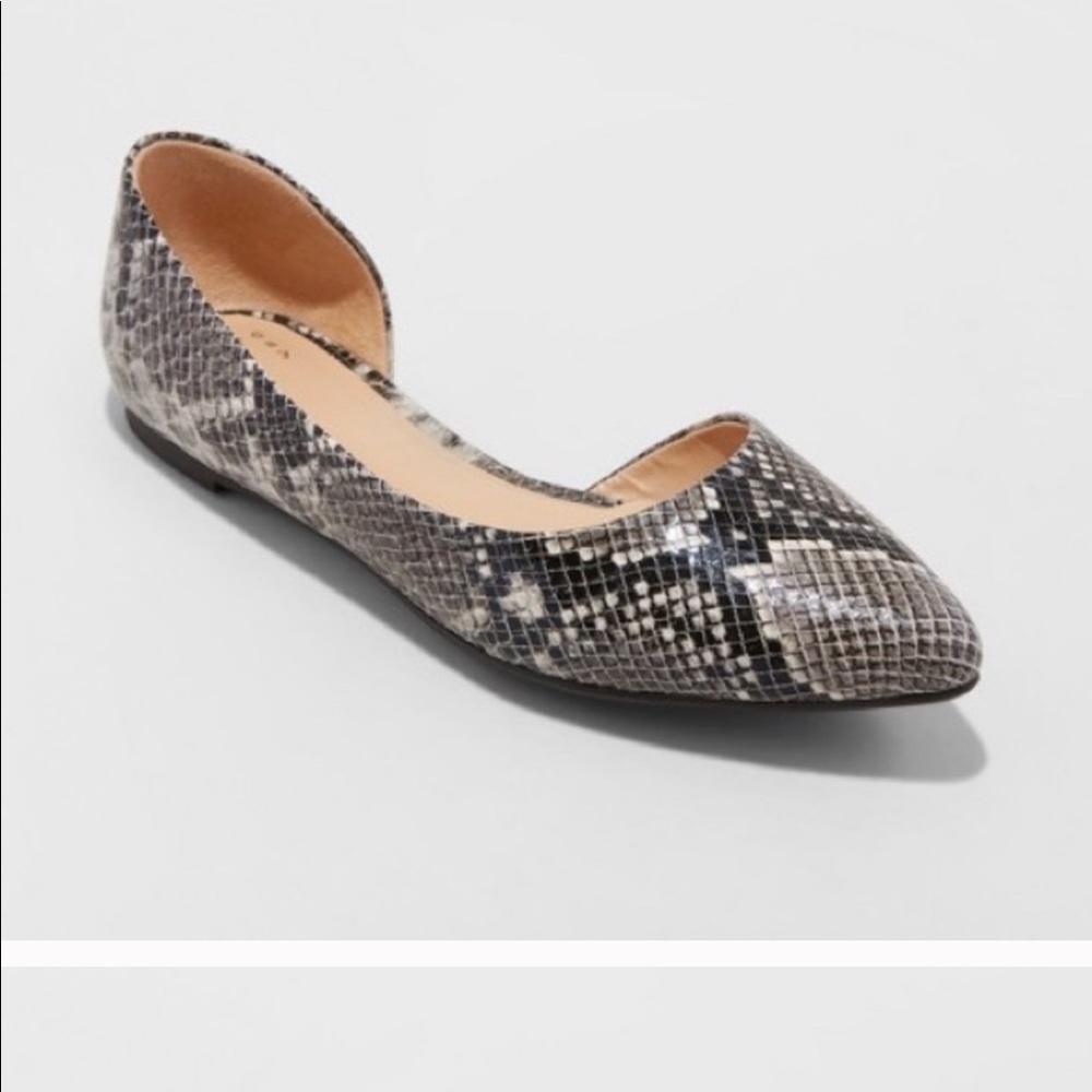 A New Day Snake Print Flats